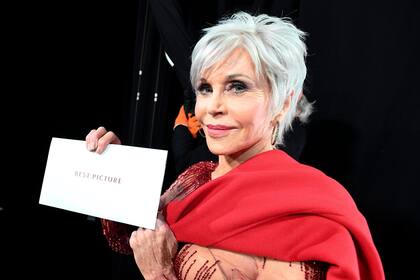 La actriz fue la encargada de presentar el premio a Mejor Película y no perdió oportunidad de hacer expresar sus ideas