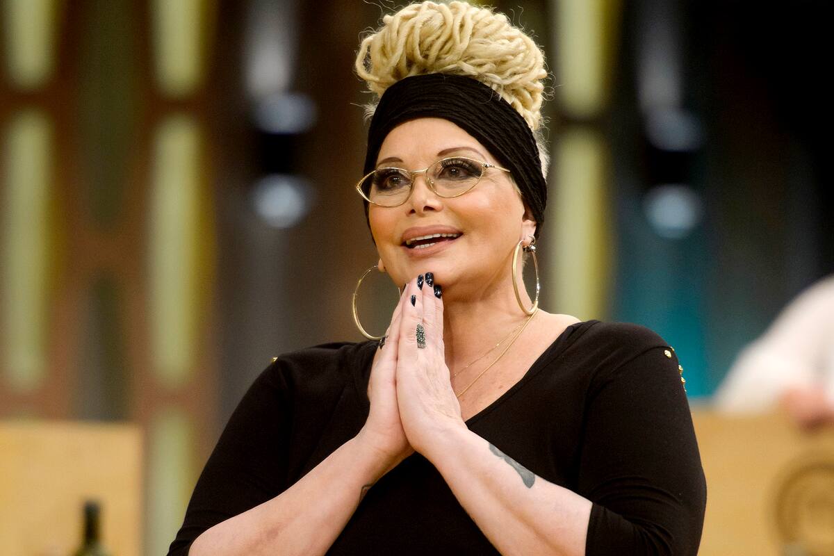 La actriz fue recibida con una ovación.