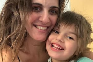 La actriz habló de la salud de la pequeña Elena