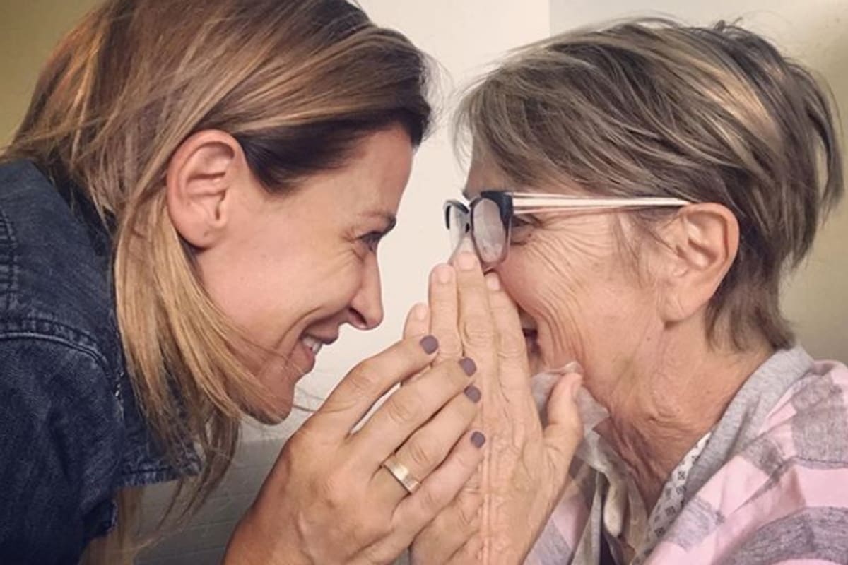 La actriz hizo un emotivo posteo, a una semana de la muerte de su madre
