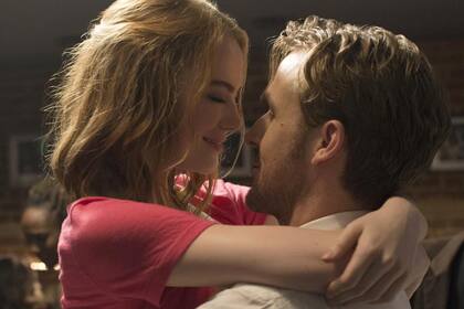 La actriz junto a Ryan Gosling