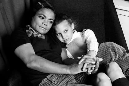 La actriz junto a su única hija, Kitt