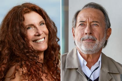 La actriz Katja Alemann junto al actor y protagonista de Homo Argentum, Guillermo Francella