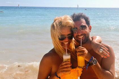 La actriz le dedico un cariñoso mensaje a su novio Gonzalo Gamarra