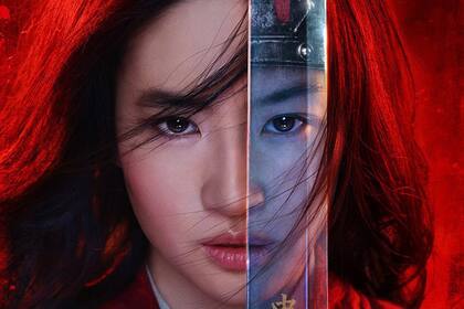 La actriz Liu Yifei, como Hua Mulán