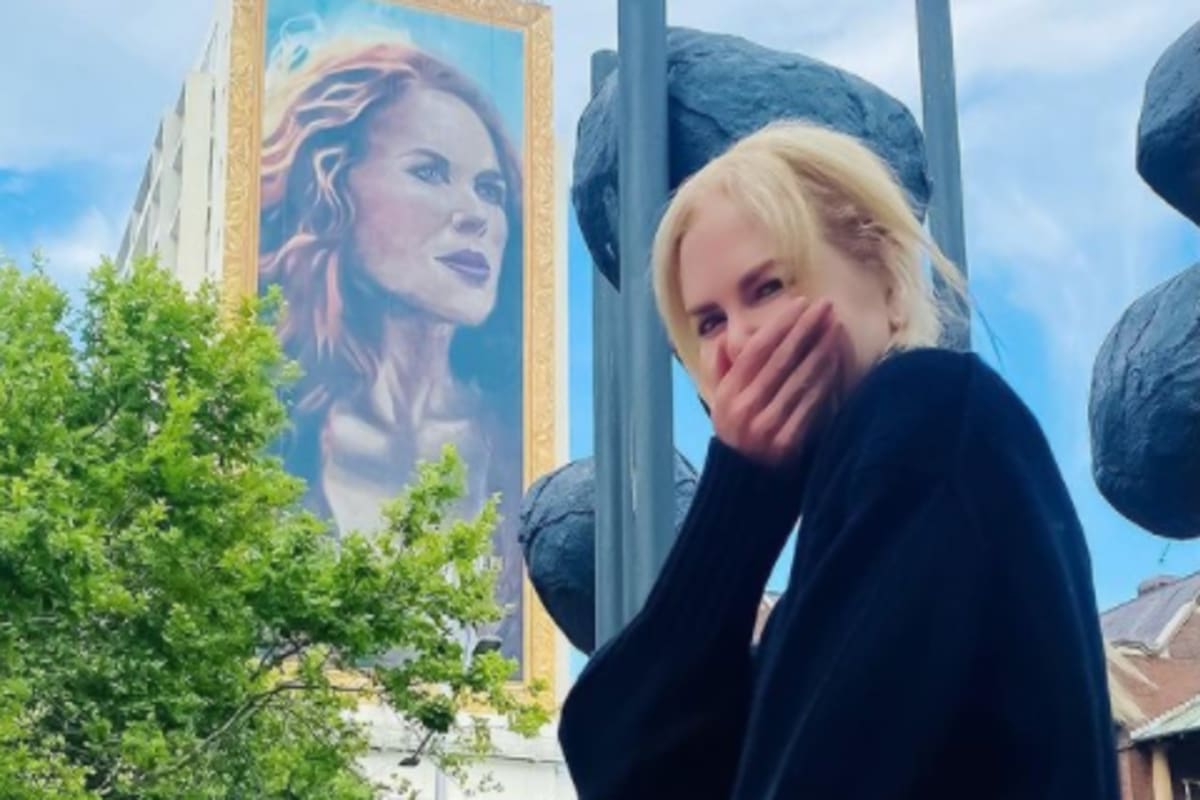 La actriz pasa sus días en su tierra natal con su familia mientras participa del rodaje de la nueva serie de la autora de Big little lies que, en este caso, se llama Nine perfect strangers. La propiedad tiene 44 hectáreas