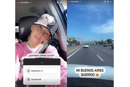La actriz posó feliz (Foto Instagram @luisanalopilato)