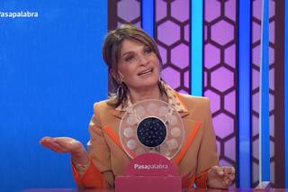 Teresa Calandra se cruzó con una participante en Pasapalabra