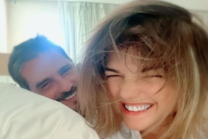 La actriz publicó en su Instagram una sugestiva imagen de la época en la que todavía estaba casada con Adrián Suar.