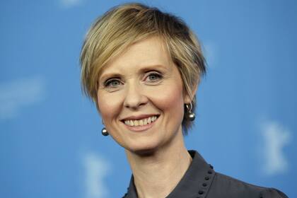 La actriz que interpretaba a la abogada Miranda Hobbes lanzó su candidatura