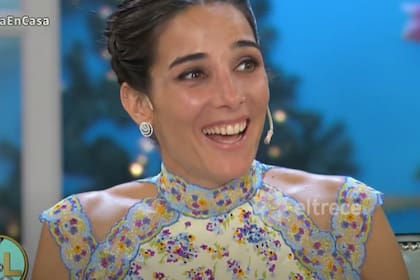 La actriz realizó una divertida comparación para explicar lo difícil que es tener hijos sin ir a clases. Fuente: El Trece