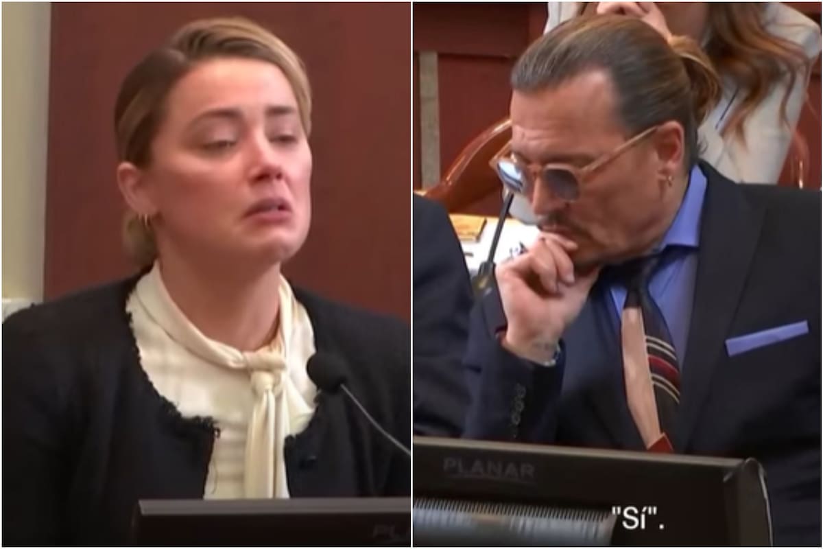 La actriz relató en medio del llanto una presunta violación de su exesposo (Foto: Captura de video)