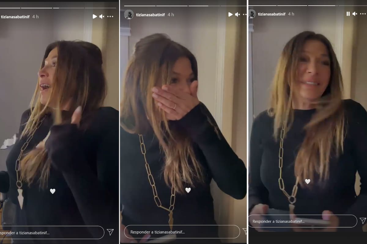 La actriz se emocionó tras recibir el "papel oficial"