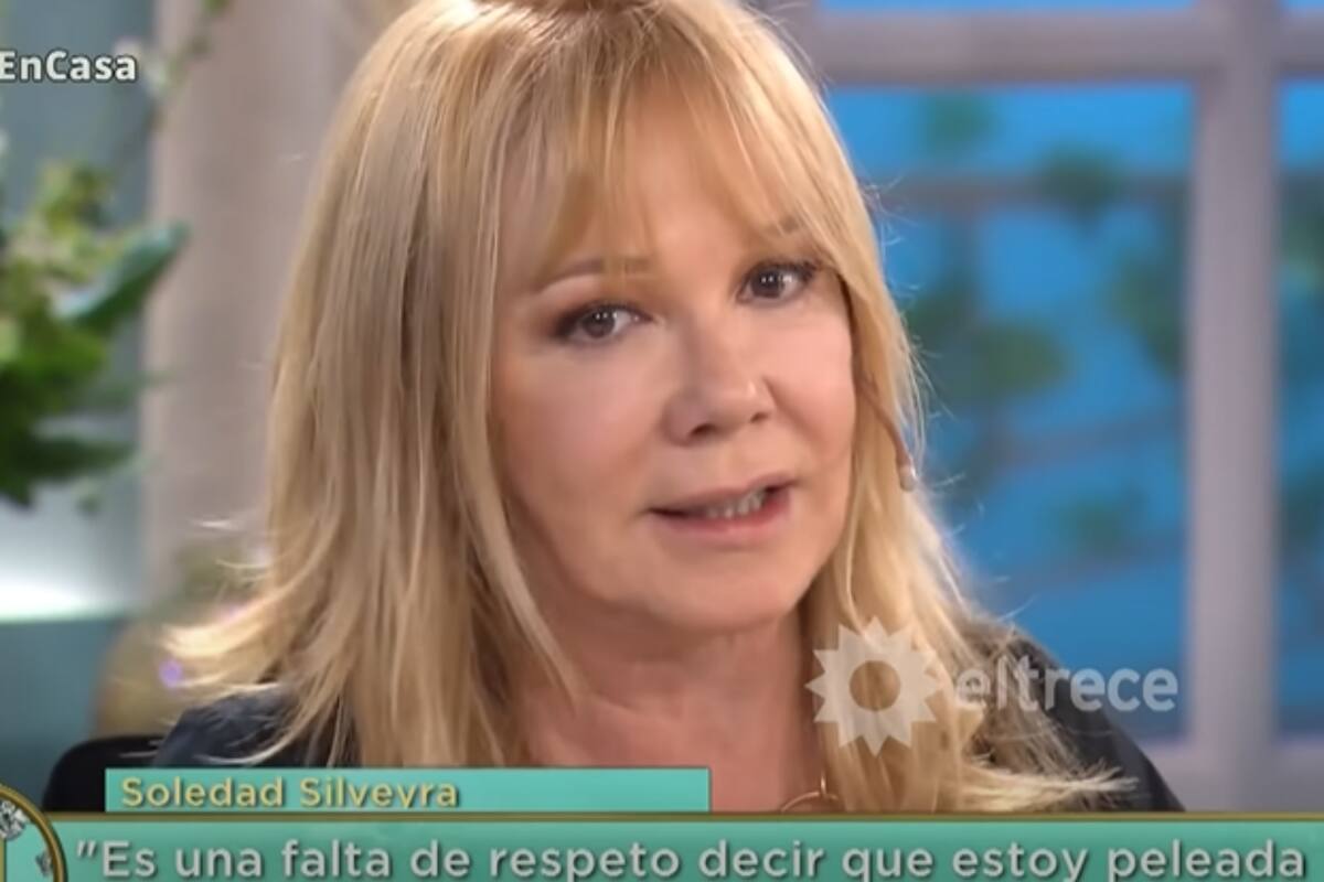 La actriz se mostró muy molesta con los rumores sobre su supuesta salida de Mujeres. Fuente: El Trece