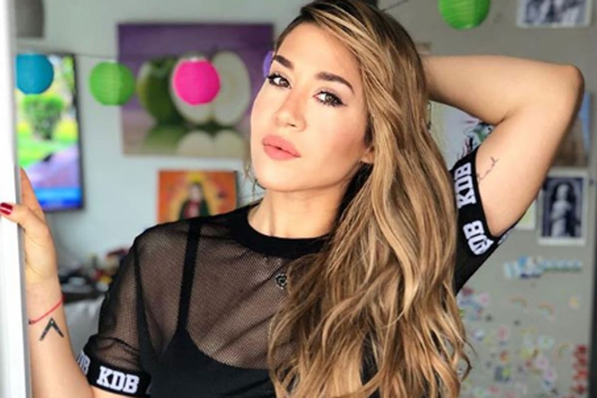 La actriz sufrió un fuerte golpe ensayando