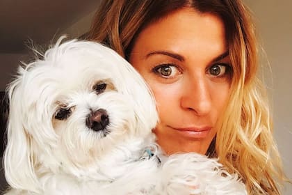 La actriz sufrió un susto luego de que su perro Romeo se quebrara la cadera y lo contó en sus redes sociales