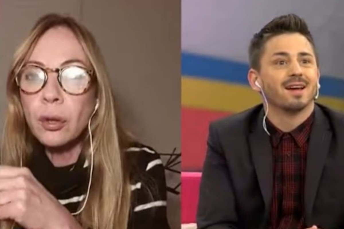 La actriz tuvo un intercambio áspero con Pampito Perelló Aciar