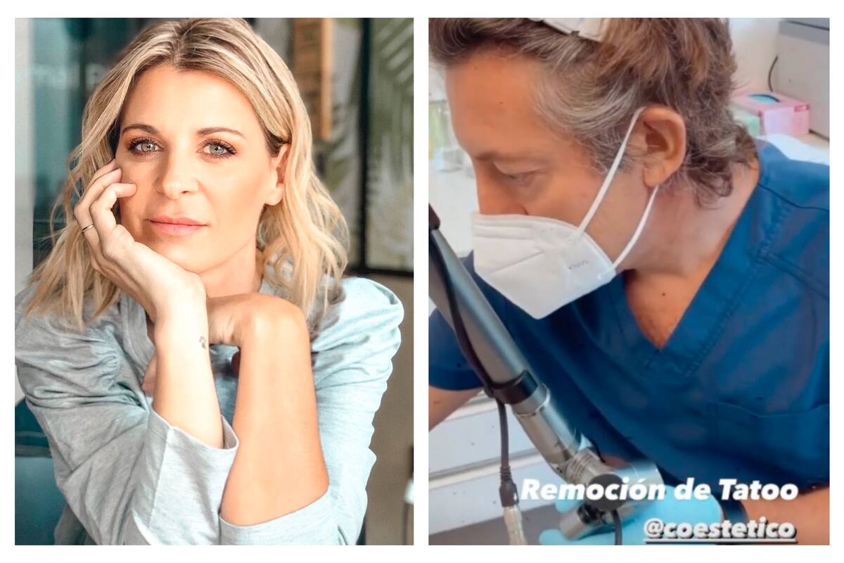 La actriz y conductora publicó en las redes sociales los pasos con los que removió un diseño de antaño