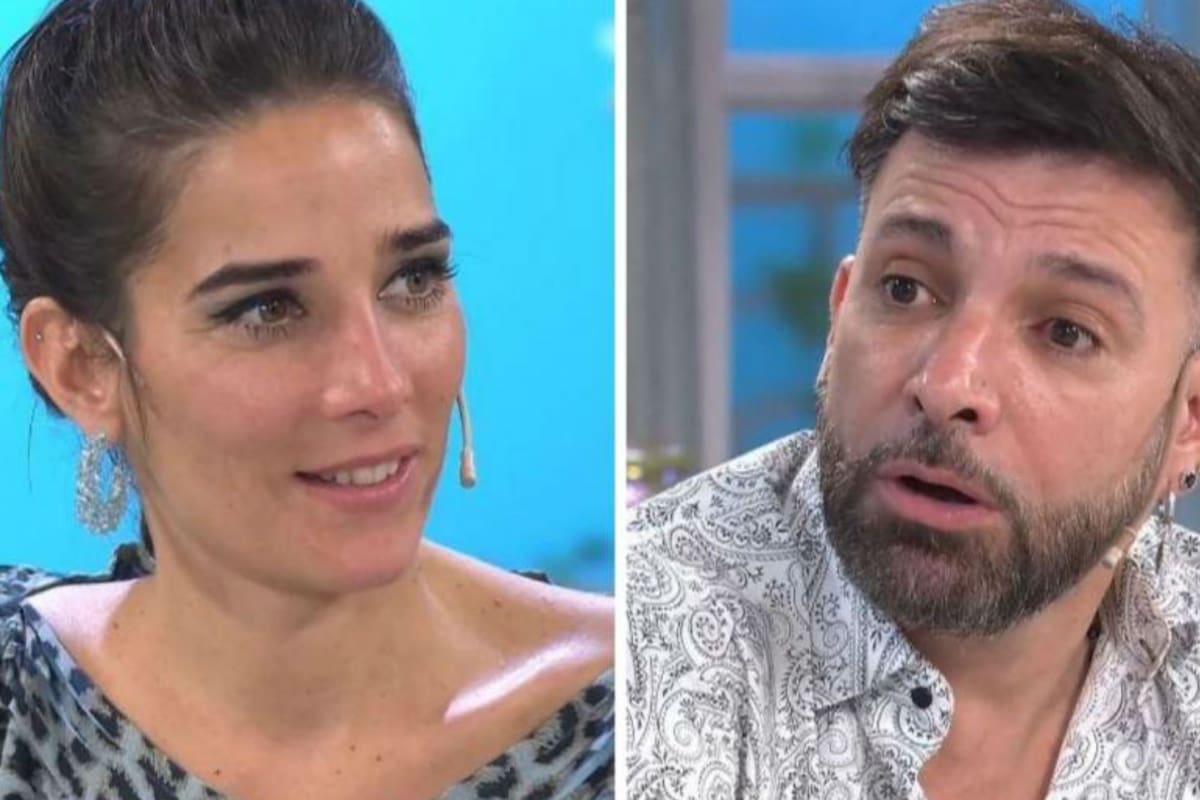 La actriz y el cómico hicieron pública la noche que durmieron juntos. Fuente: El Trece