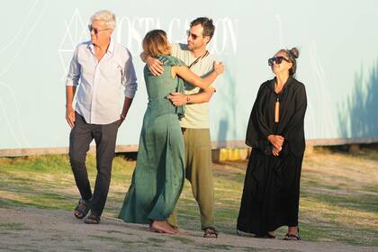 La actriz y el empresario, durante el pasado verano