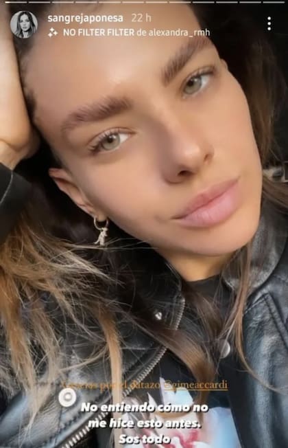 La actriz y empresaria se hizo un laminado de cejas, un tip que le pasó la esposa de Nicolás Vázquez