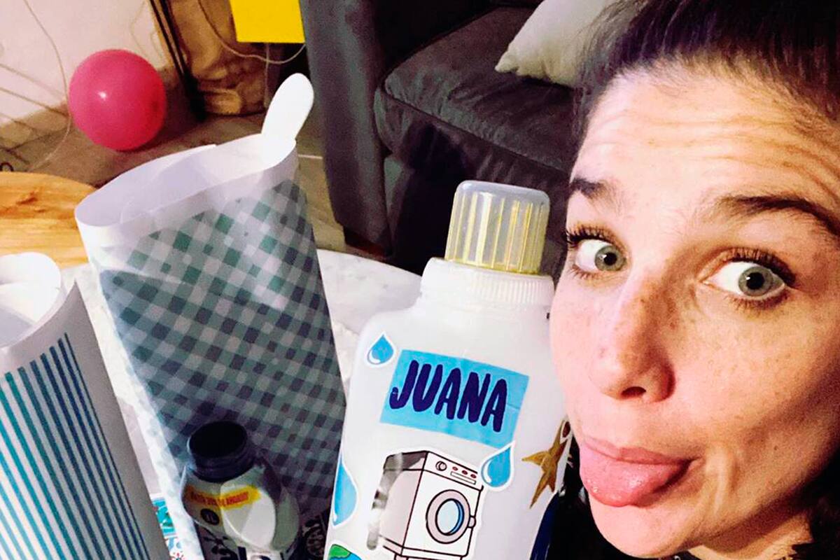 La actriz y mamá de Toribio se defendió ante los comentarios malintencionados tras recibir un cesto de basura de regalo