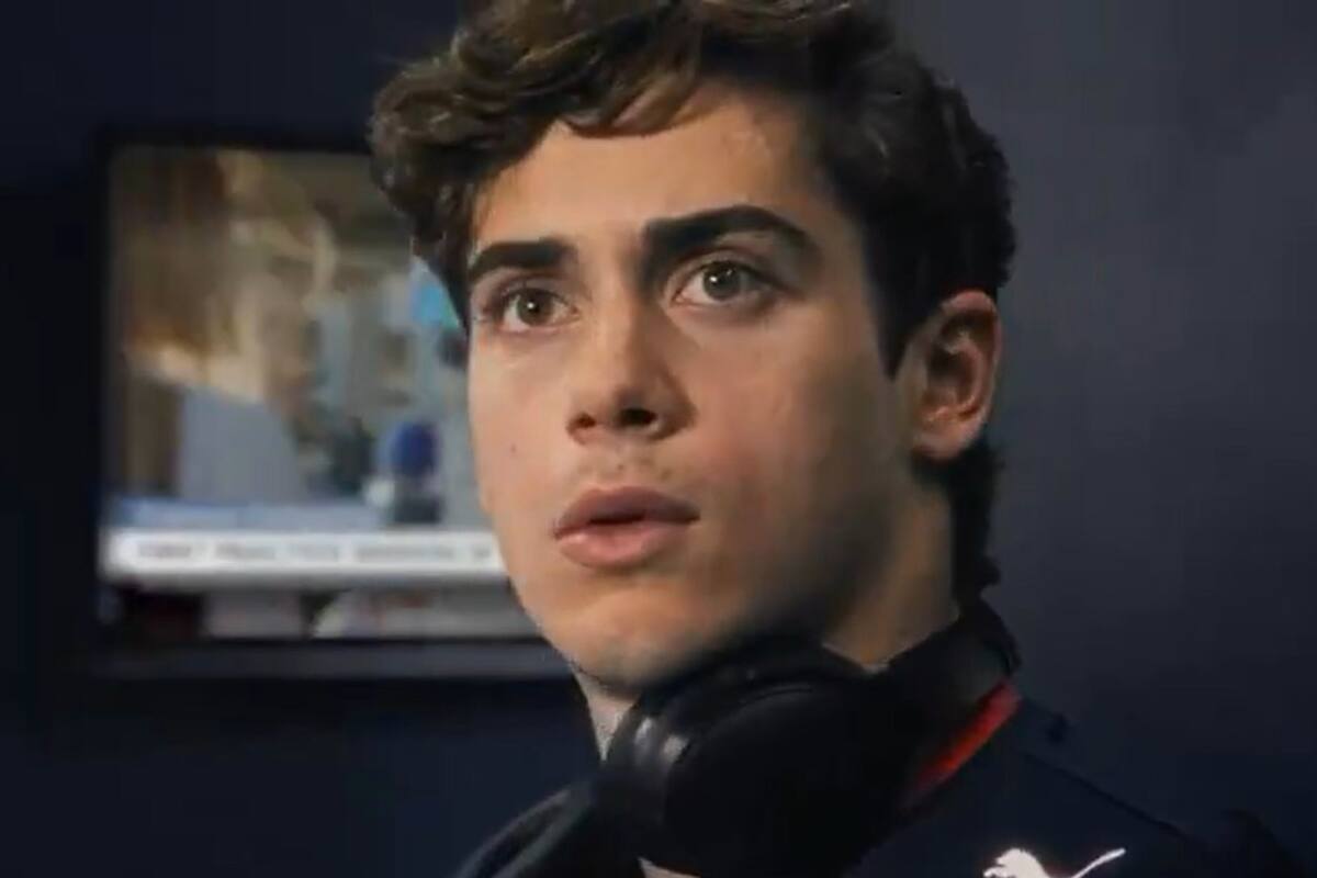 La actuación de Franco Colapinto en un aviso publicitario