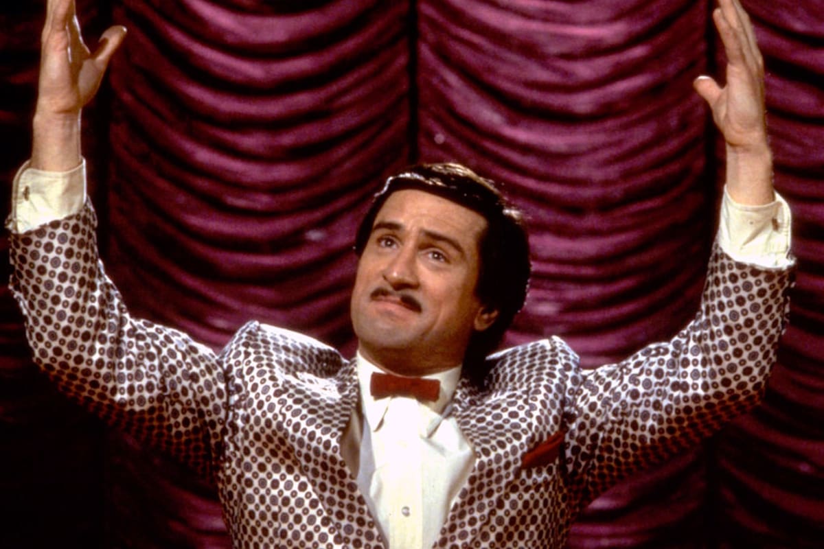 La actuación de Robert De Niro en El rey de la comedia (1982) fue una experiencia abrumadora para su director, Martin Scorsese
