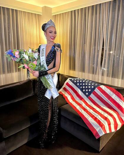 La actual Miss Universo, R'Bonney Nola Gabriel