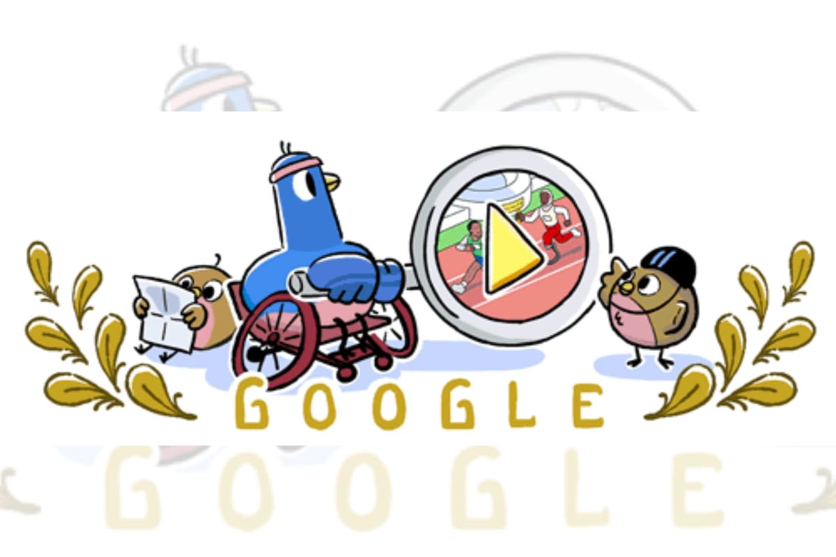 La actualización del doodle de Google por los Juegos Paralímpicos de París 2024
