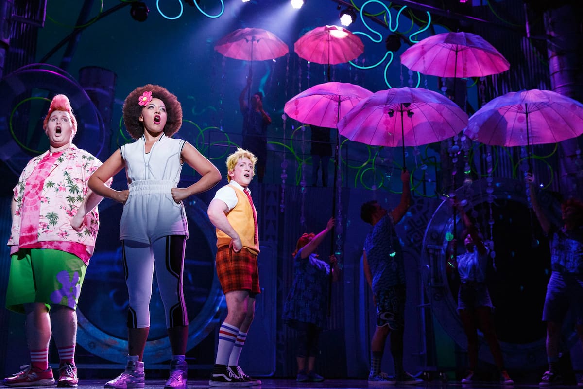 La adaptación teatral de Bob Esponja recibió 12 nominaciones al Tony, entre ellas mejor musical