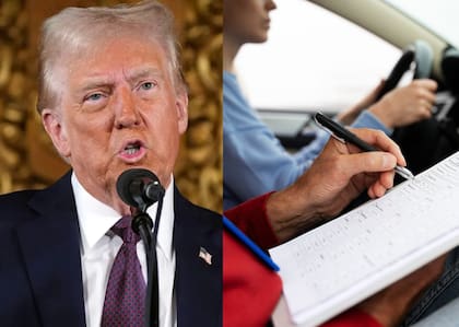 La administración de Donald Trump solicitó a una corte de apelaciones mantener la revocación de licencias comerciales a casi 200 mil conductores no ciudadanos