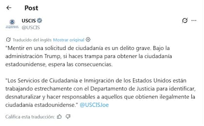 La advertencia del Uscis para quienes cometen fraude migratorio