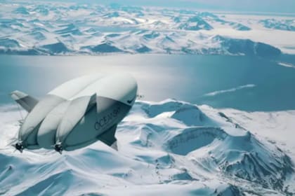 La aerolínea de dirigibles de lujo Ocean Sky Cruises vende viajes al Polo Norte por US$200.000
