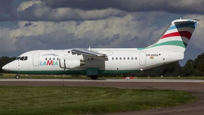 La aerolínea LaMia llevó al equipo de Chapecoense