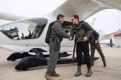 La aeronave ALIA, desarrollada durante tres años por BETA Techonologies, fue tripulada por miembros de la Fuerza Aérea de los Estados Unidos