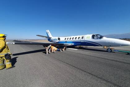 La aeronave con problemas técnicos que dejó inhabilitada la pista del aeropuerto de Salta