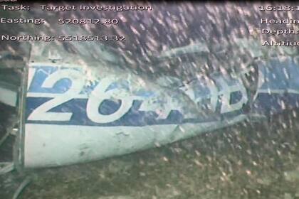 La aeronave en la que viajaba Emiliano Sala