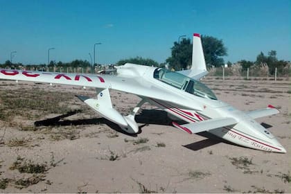 La aeronave era un modelo Rutan Long Ez y había tenido un aterrizaje de emergencia en Nordelta el año pasado