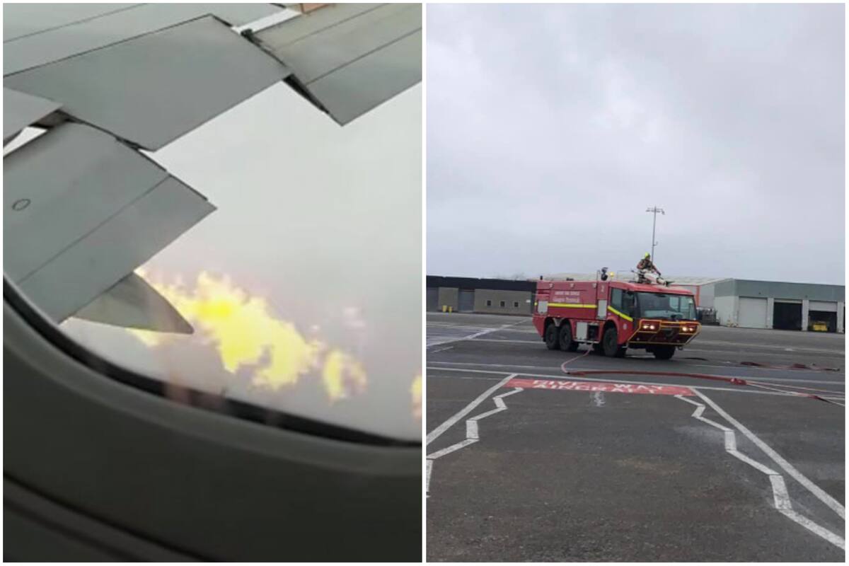 La aeronave tuvo que desviar su vuelo y aterrizar de emergencia