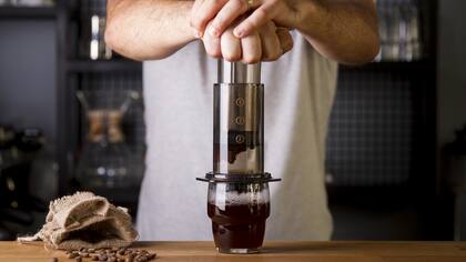 La Aeropress en acción