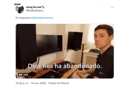La afición reaccionó con enfado por la exclusión de Santiago Giménez de la lista final para Qatar 2022