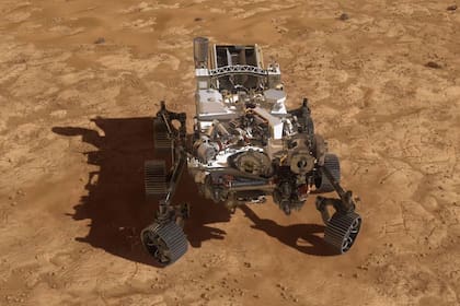 La agencia espacial estadounidense publicó una animación que muestra cómo será el descenso de Perseverance, el rover que explorará el suelo marciano en busca de señales de vida