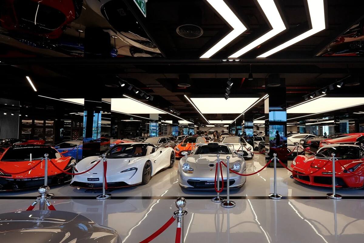 La agencia tiene cinco ejemplares de la Ferrari SF90 Stradale, un ejemplar de LaFerrari Aperta y otro de un McLaren P1