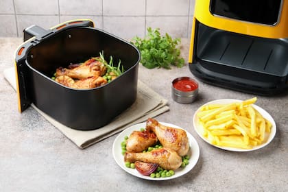 La air fryer se convirtió en una aliada para preparar verduras de forma rápida, con una textura crocante y usando menos aceite.