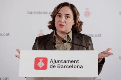 La alcaldesa de Barcelona, Ada Colau