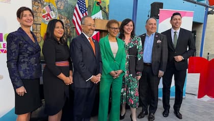 La alcaldesa de Los Angeles encabezó el lanzamiento oficial de Casa México (Instagram/@laplazala)
