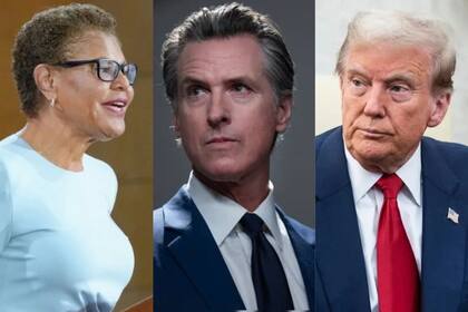 La alcaldesa de Los Ángeles, Karen Bass, apoyó la estrategia de Gavin Newsom y cuestionó las medidas de Donald Trump en Washington D.C.