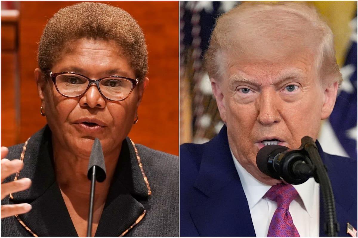 La alcaldesa de Los Ángeles, Karen Bass, apuntó contra las redadas del ICE ordenadas por Donald Trump