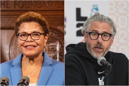 La alcaldesa de Los Ángeles, Karen Bass, dijo el lunes que Casey Wasserman debería dimitir como presidente del comité organizador de los Juegos Olímpicos de 2028